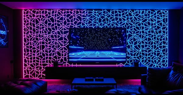 Néons muraux : la touche finale pour votre gaming room !