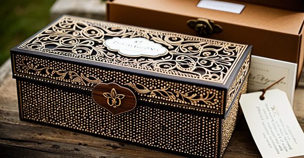 Urnes de mariage bohème : artisanat et personnalisation au cœur de votre grand jour